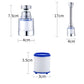 360° Swivel Faucet Water Filter Removes Chlorine and Heavy Metals for Soft and Hard Water